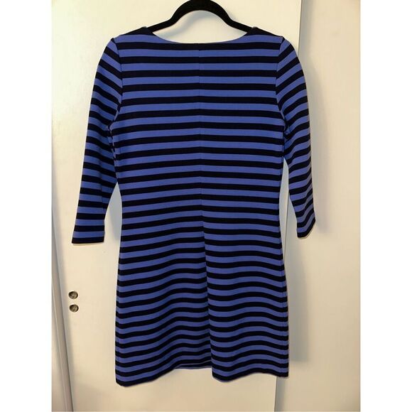 Lilly Pulitzer Women’s Charlene Shift Dress Blue Navy Stripe Small EUC - Picture 6 of 13
